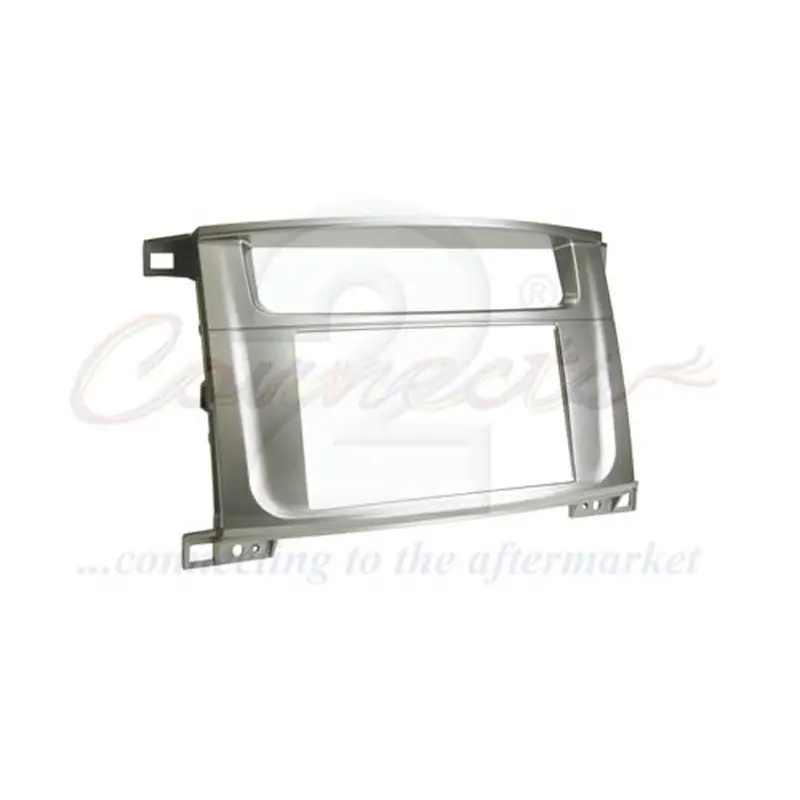 Rama adaptoare 1DIN argintie Connects2 pentru Toyota Land Cruiser 100 Calitate înaltă