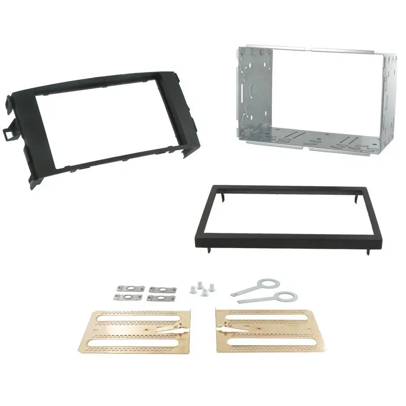 Rama adaptoare 2DIN Connects2 pentru Toyota Auris 2007-2013, negru Livrare gratuită
