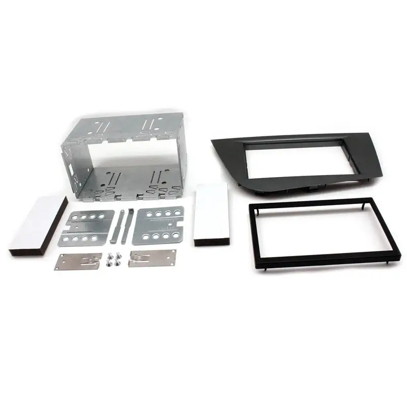 Kit rama 2DIN Connects2 pentru Seat Leon 2005-2012, gri Ofertă de sezon