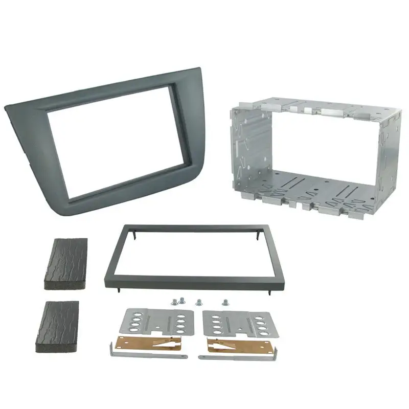 Rama adaptoare 2DIN Connects2 pentru Seat Toledo 2005- gri închis Preț redus