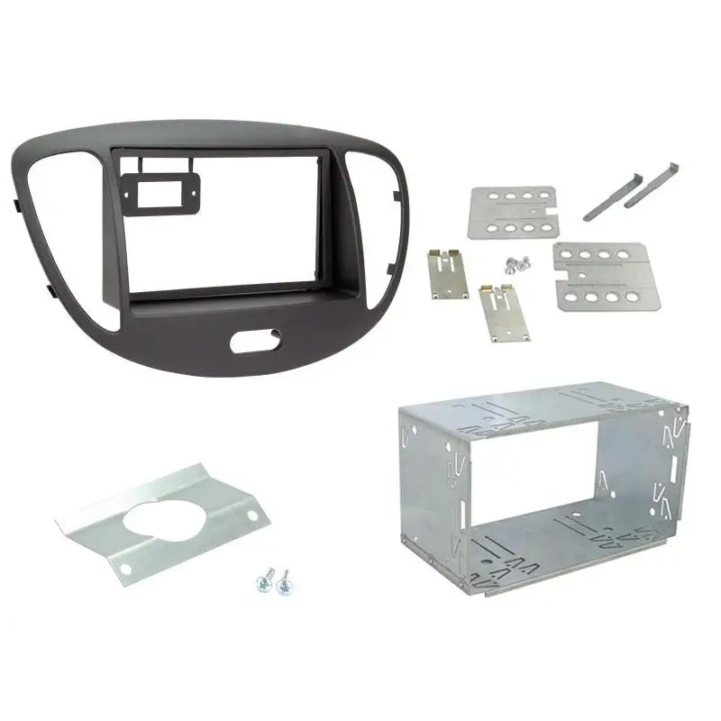 Kit ramă 2DIN Connects2 pentru Hyundai i10 2008-2013, negru Livrare expres