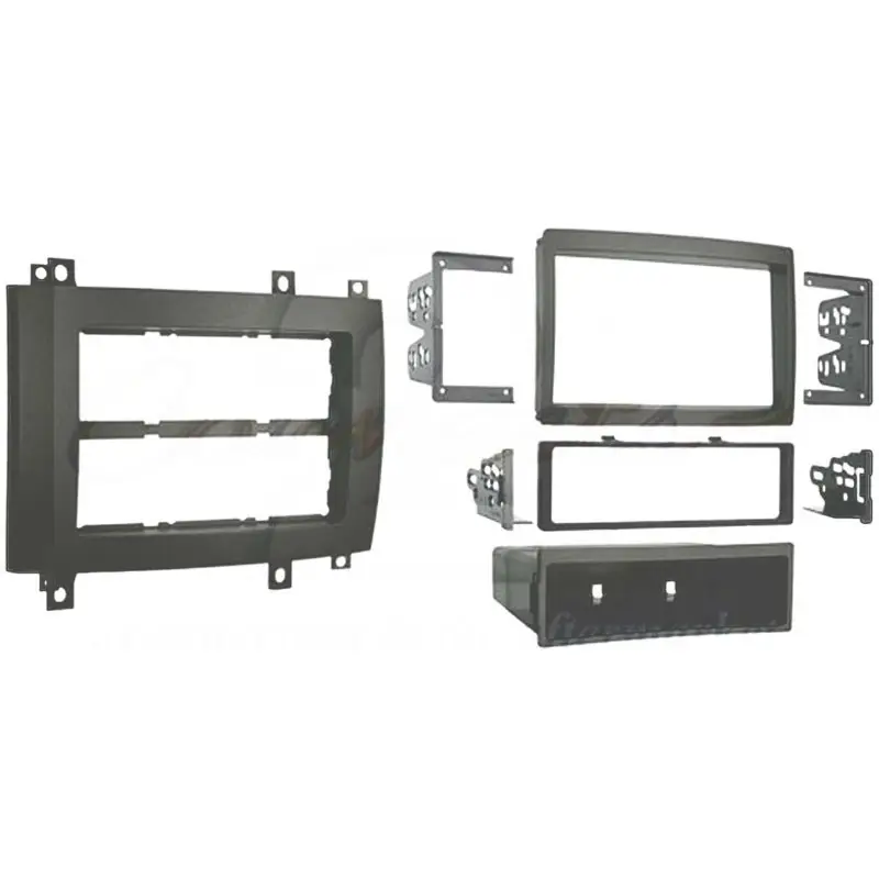 Rama adaptoare 2DIN Connects2 pentru Cadillac CTS/SRX 2003-2007, gri Ultima șansă