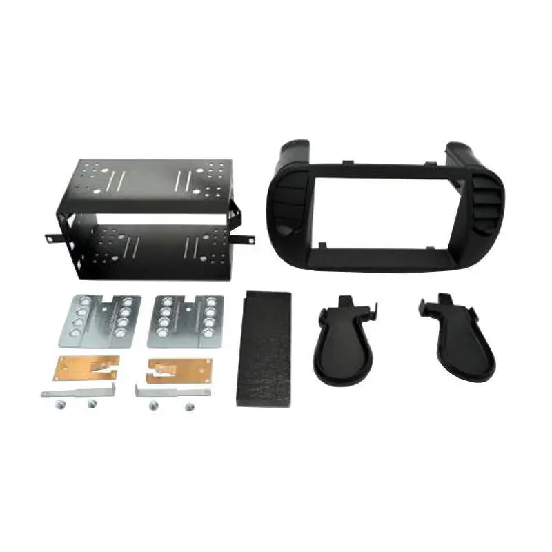 Preț redus Kit ramă 2DIN Connects2 pentru Fiat 500 2007-2015, negru mat