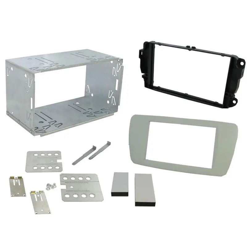 Kit ramă 2DIN Connects2 pentru SEAT Ibiza 2008-2014, gri Noutate