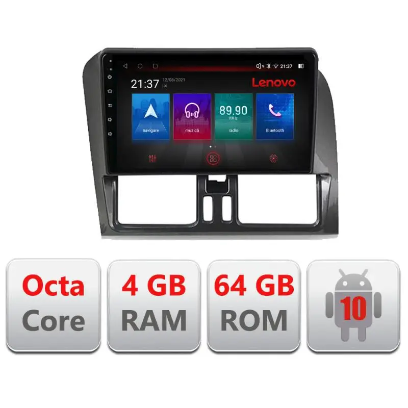 Comandă acum Navigație dedicată Volvo XC60 2008-2012 Android 4G GPS WiFi 4+64GB resigilată