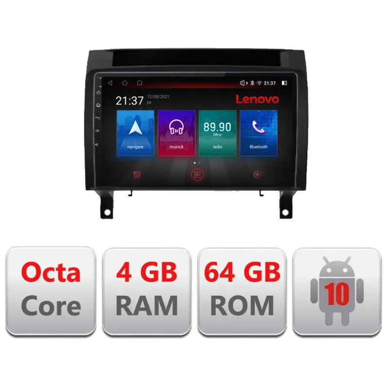 Navigație Android Mercedes SLK 2004-2011 Lenovo 4GB RAM 64GB 4G Ofertă de sezon