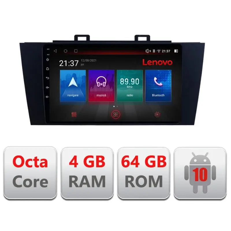 Expediere rapidă Navigație Android Subaru Outback 2014-2019, 4GB RAM, 64GB, 4G, DSP, resigilată