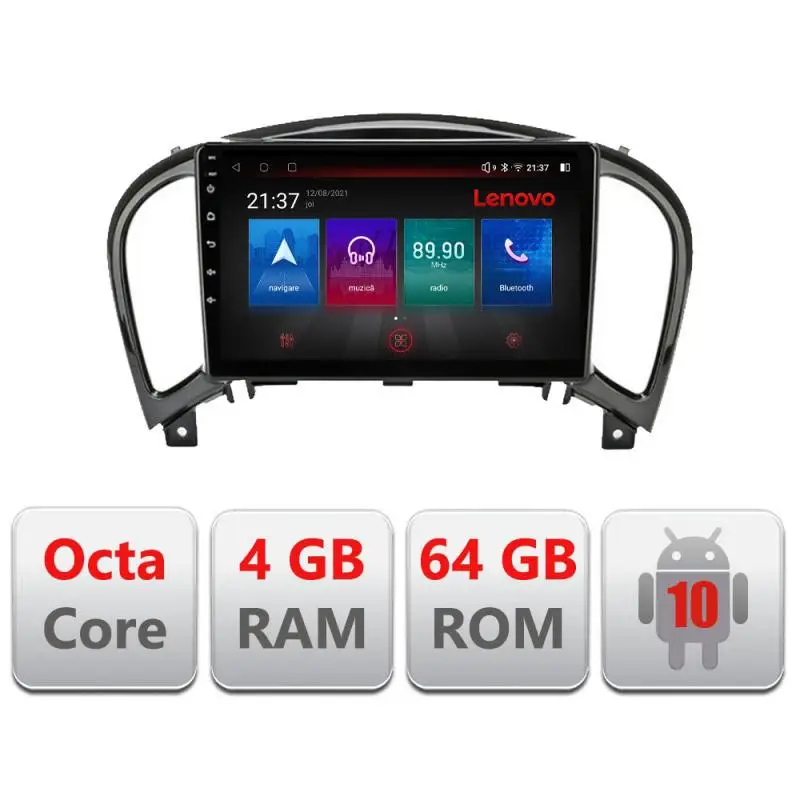 Cel mai bun preț Navigație Nissan Juke 2010-2015 Android 4GB RAM 64GB 4G GPS Bluetooth
