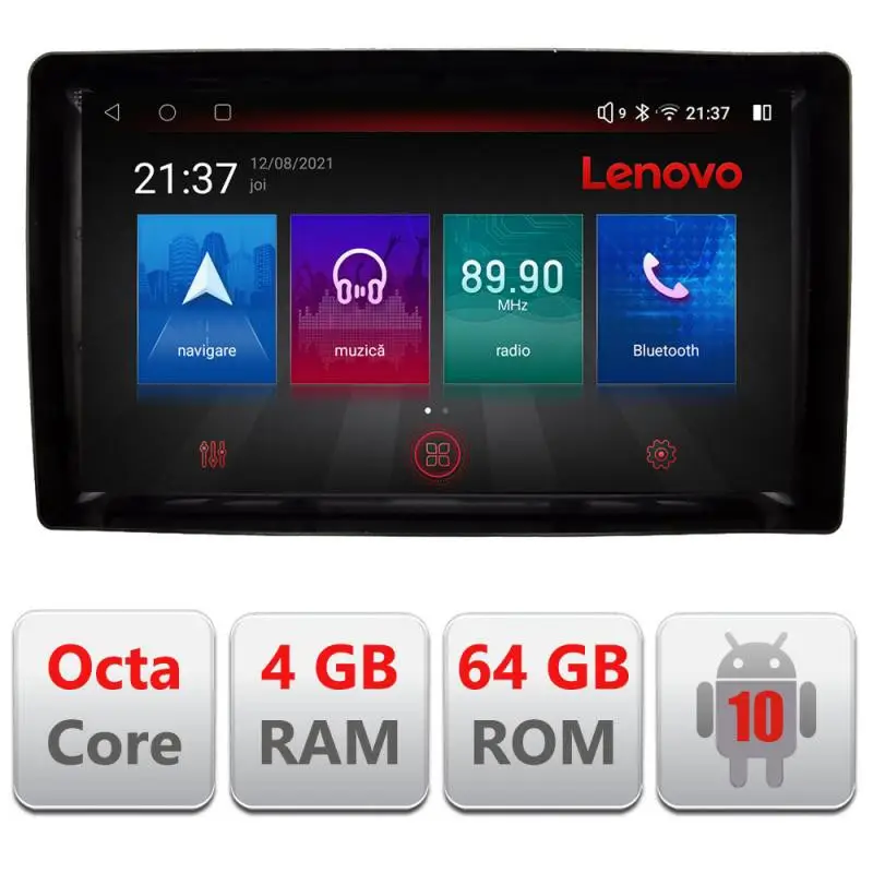 Navigatie auto universala 2DIN Android 10 Octa Core 4G, 4GB RAM, 64GB Ultima șansă