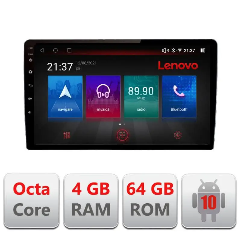 Retur ușor Navigatie dedicata Peugeot 307 cu Android, 4G, GPS, Bluetooth, 4GB+64GB