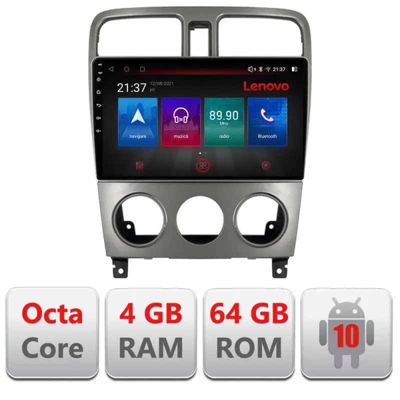 Plată securizată Navigatie Android Subaru Forester 2004-2008, 4GB RAM, 64GB, 4G