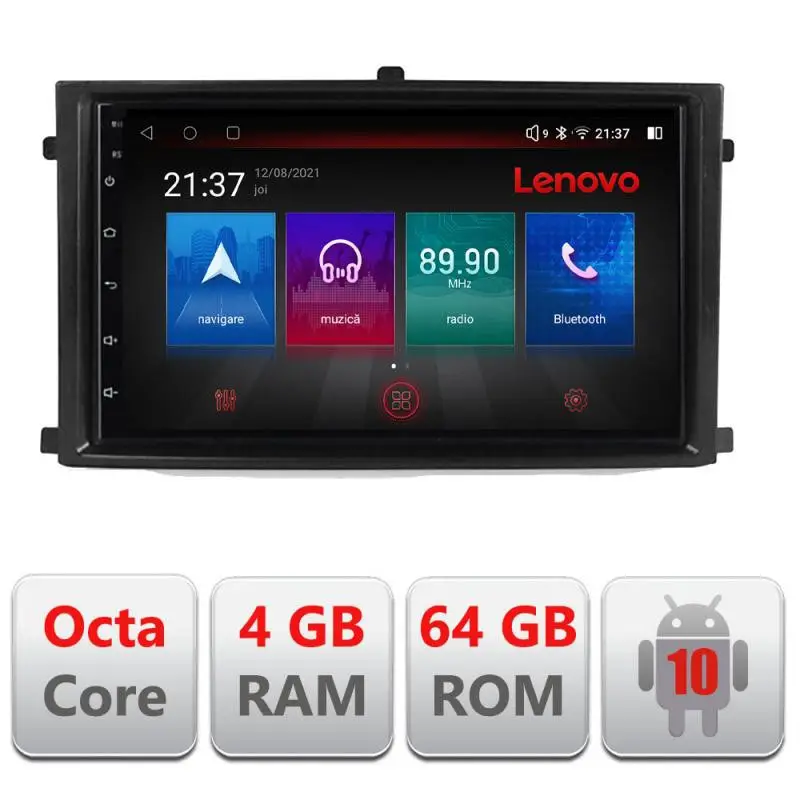 Navigatie dedicata SsangYong Rexton 2019+ Android 4GB RAM 64GB 4G Resigilata Preț promoțional