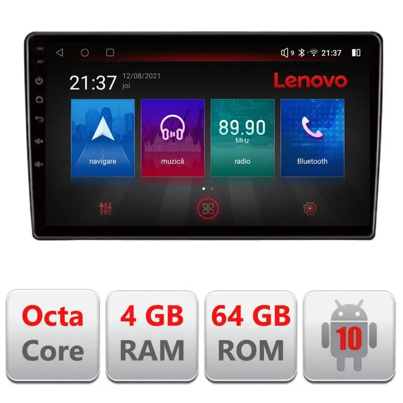 Navigație Android Kia Sorento 2012-2015, 4G, GPS, Bluetooth, 4GB+64GB Discount