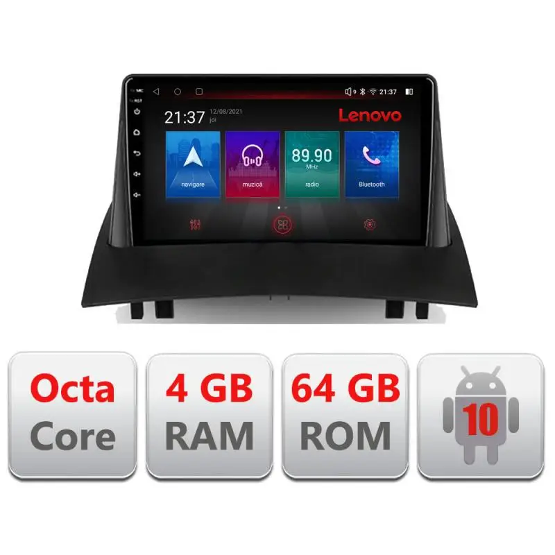 Nu rata Navigație Renault Megane 2 cu Android 4G, GPS, Bluetooth și DSP 4+64GB Resigilată