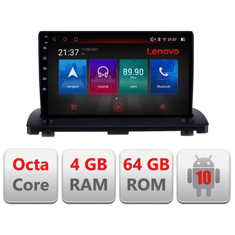 Expediere rapidă Navigație dedicată Volvo XC90 2003-2014 Android 4GB RAM 64GB 4G Resigilată