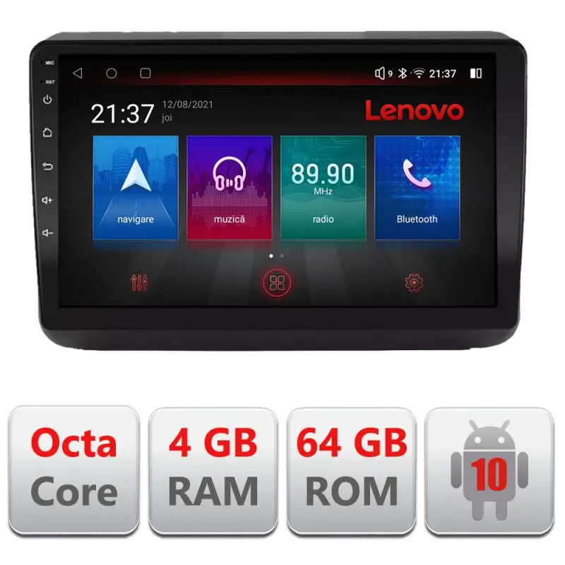 Navigatie Android Jeep Grand Cherokee 2014-2019, 4GB RAM, 64GB, 4G, resigilata Reducere extra