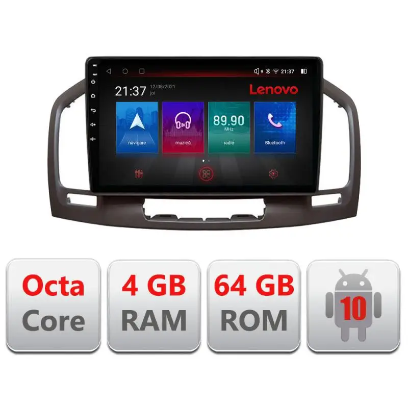 Navigație Opel Insignia 2009-2013 Android 4GB RAM 64GB 4G GPS Resigilată Ofertă limitată