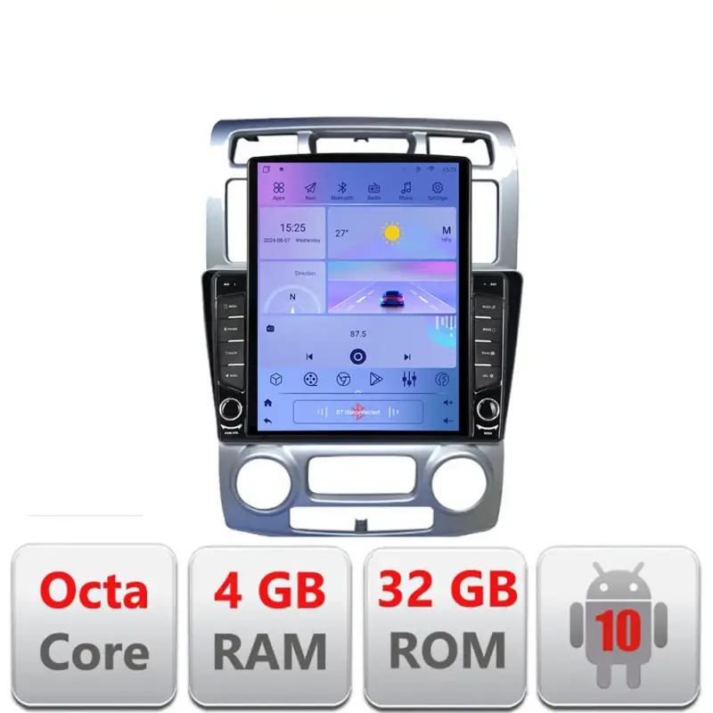 Navigatie Android Kia Sportage 2005-2007, ecran Tesla 9.7 inch, 4GB RAM Cel mai vândut