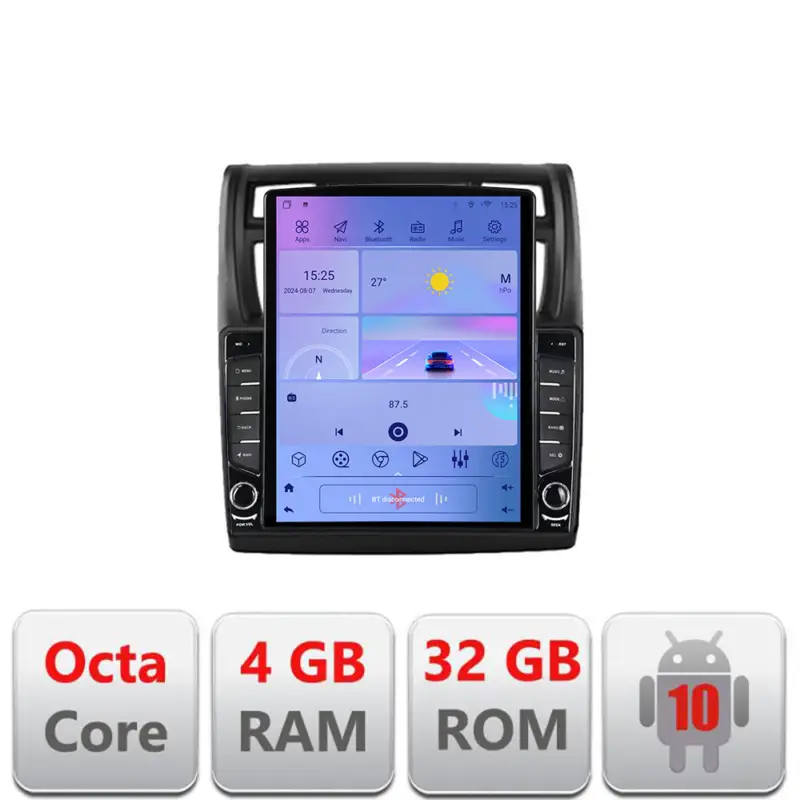 Navigatie Android Kia Sportage 2007-2013, ecran Tesla 9.7 inch, 4GB RAM Ofertă specială