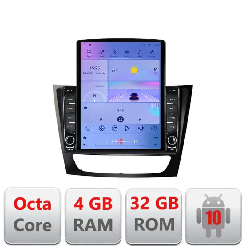 Expediere rapidă Navigatie Android Mercedes W211 W219 9.7 inch 4GB RAM 32GB GPS 4G
