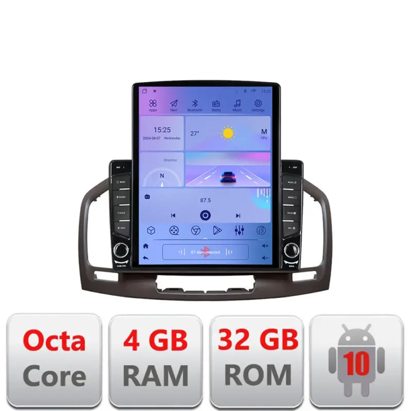 Navigatie Opel Insignia 2009-2013, ecran Tesla 9.7 inch, Android, 4+32GB Expediere rapidă