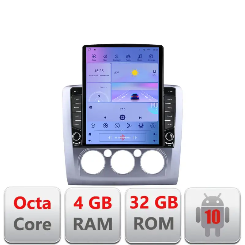 Navigatie Ford Focus 2004-2011 9.7 inch Android 10, 4GB RAM, 32GB Plată securizată
