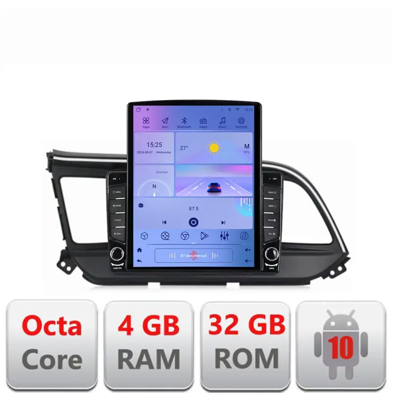 Ofertă Navigatie Android Hyundai Elantra 2018+ Tesla 9.7 inch, 4GB RAM, 32GB, 4G