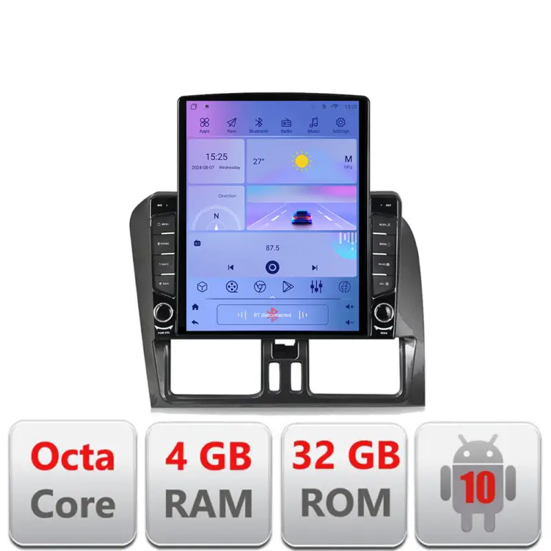 Ultima șansă Navigatie dedicata Volvo XC60 2008-2012 Tesla 9.7 Android 4G GPS 4GB+32GB