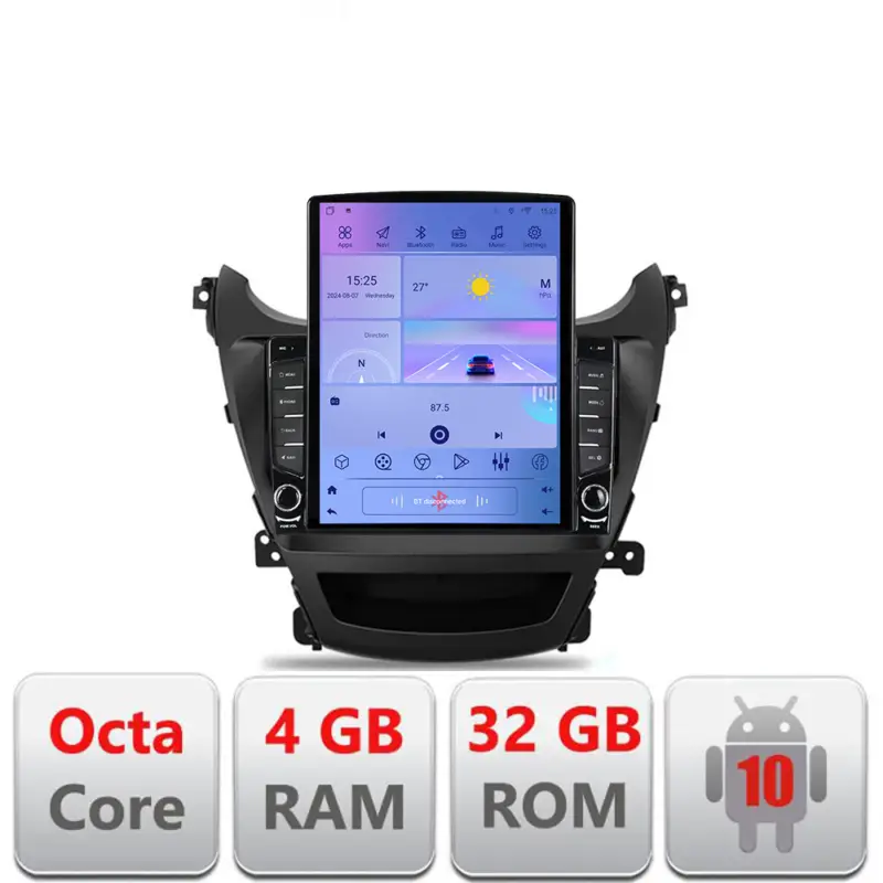 Reducere extra Navigatie Hyundai Elantra 2013-2015 Tesla 9.7 inch Android 4GB+32GB