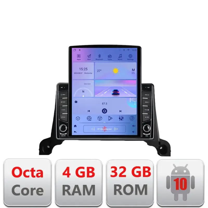 Navigatie Android Peugeot 5008 2016-2020, ecran Tesla 9.7 inch, 4+32GB Nu rata