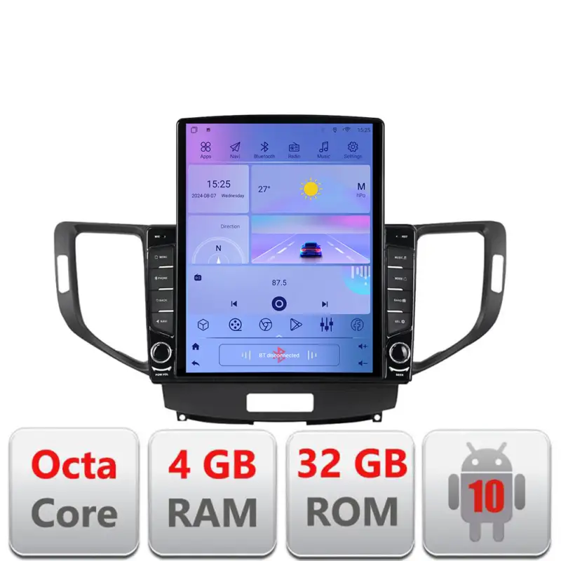Ofertă exclusivă Navigație Honda Accord 2008-2012, ecran Tesla 9.7 inch, Android 4+32GB