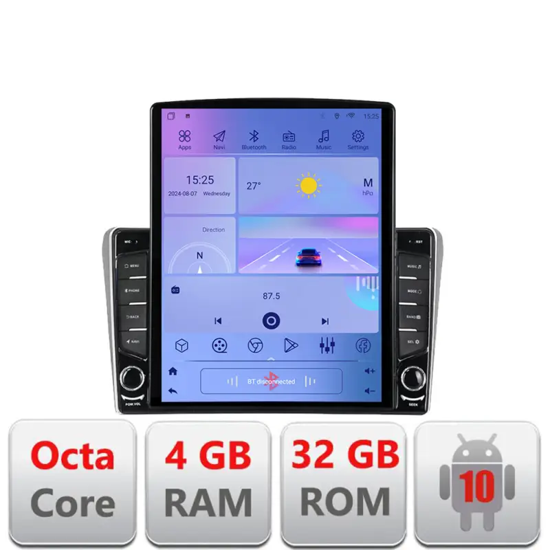 Ofertă Navigație Android Toyota Avensis 2003-2008, ecran Tesla 9.7 inch, 4GB+32GB