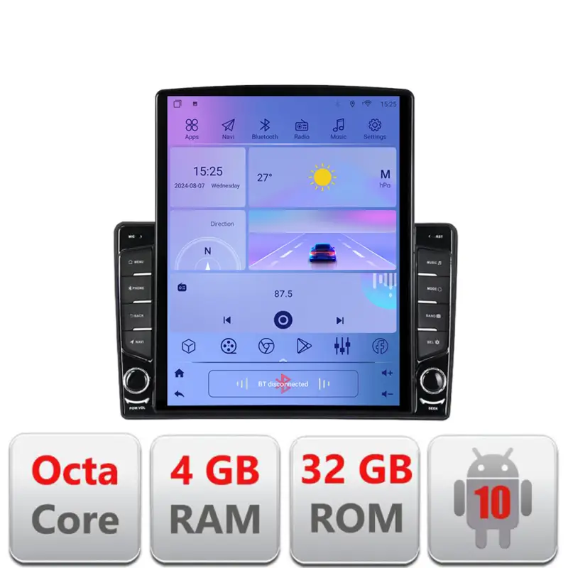 Reducere extra Navigație Android Citroen Berlingo 2015-2018, ecran Tesla 9.7 inch, 4GB+32GB