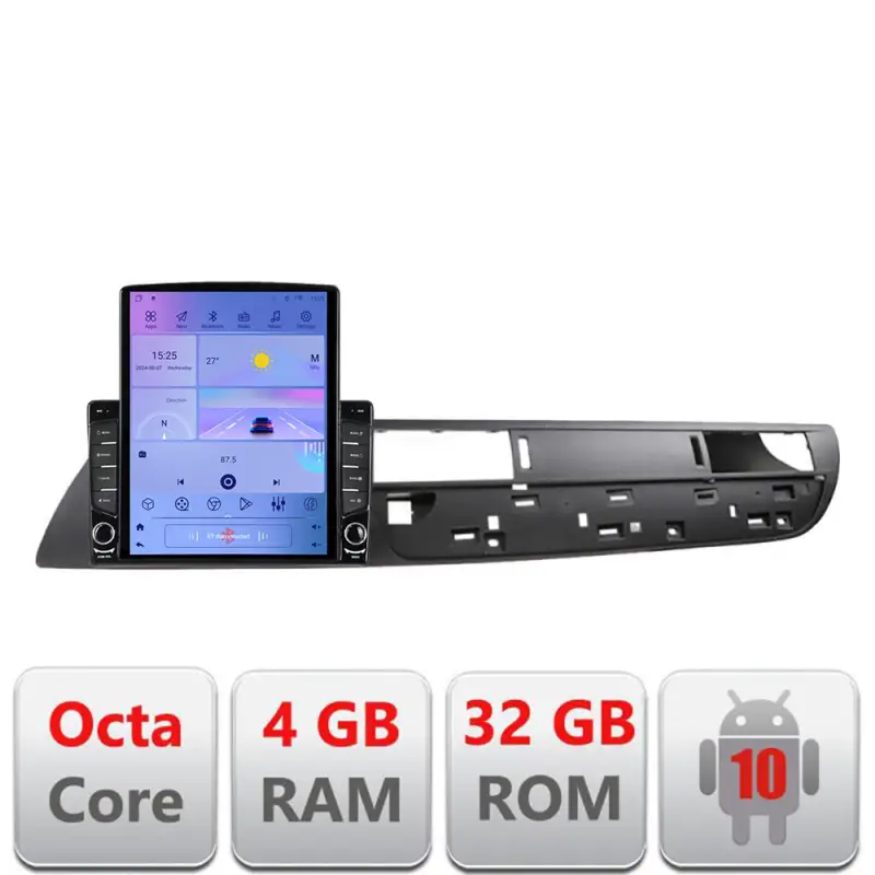 Livrare gratuită Navigație Citroen C5 2008-2017 Android 9.7 inch, 4GB RAM, 32GB, 4G