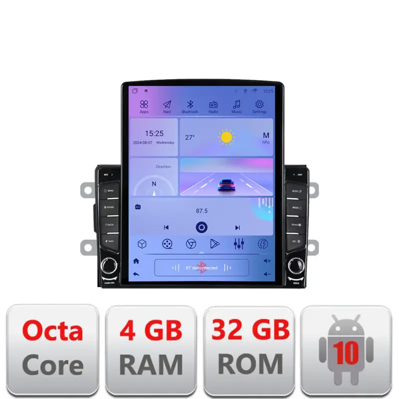 Navigație Dacia după 2012, ecran Tesla 9.7 inch, Android 4G, 4GB+32GB Reducere specială