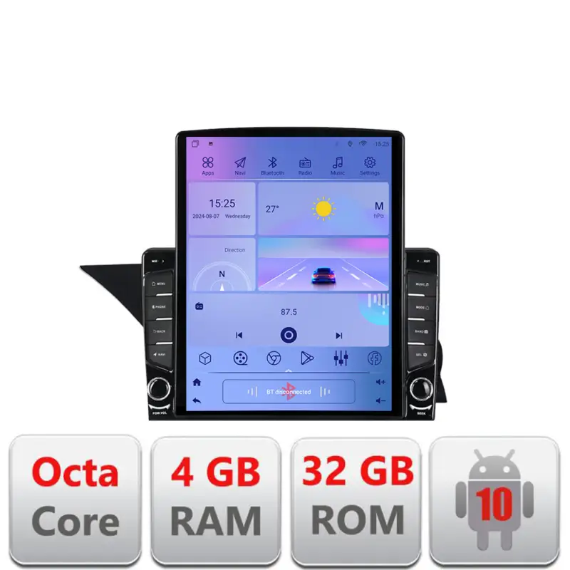 Ieftin Navigație Android Mercedes GLK X204 2012-2015, ecran Tesla 9.7, 4GB+32GB