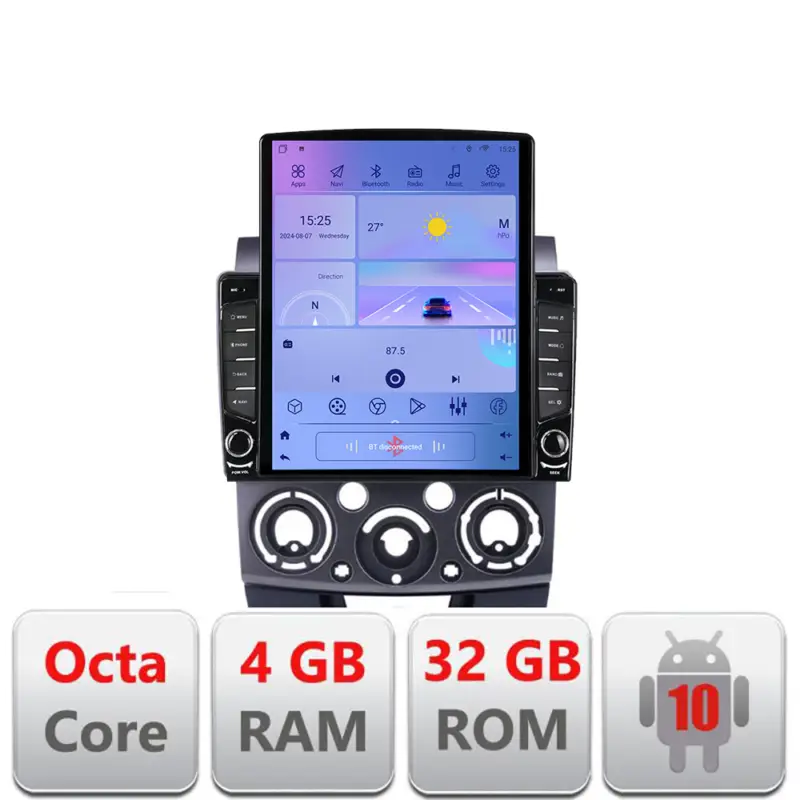 Navigație Android 9.7 pentru Ford Ranger și Mazda BT50 2007-2012 Expediere rapidă