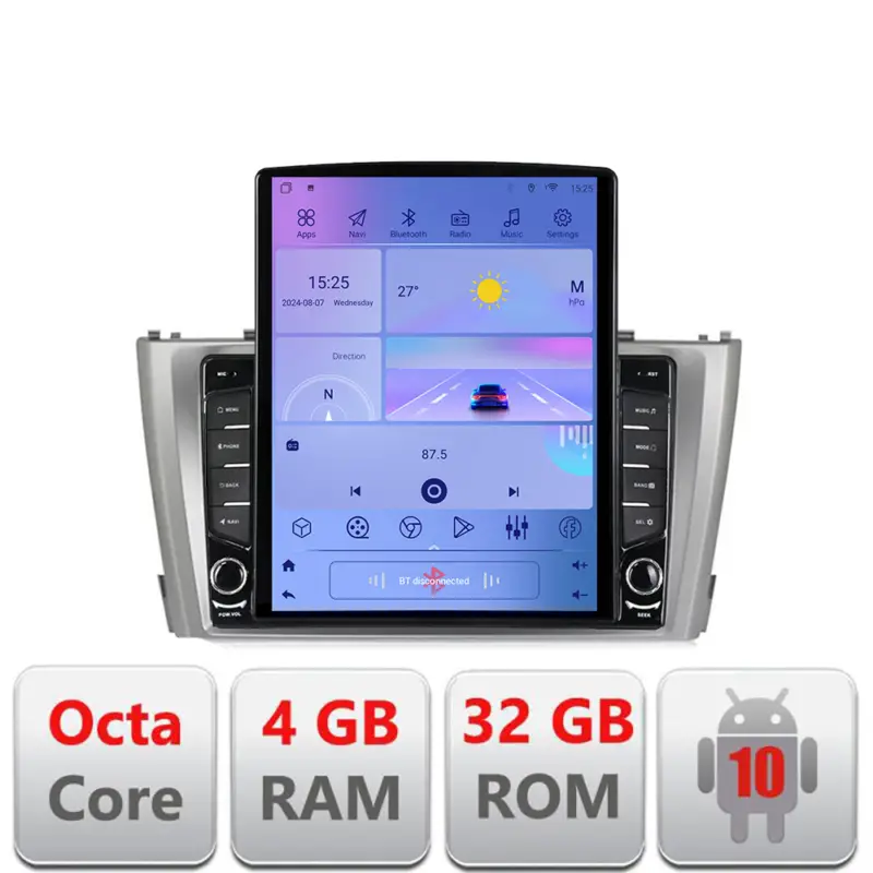 Navigatie Toyota Avensis 2009-2015, ecran Tesla 9.7 inch, Android 4GB+32GB Ofertă limitată