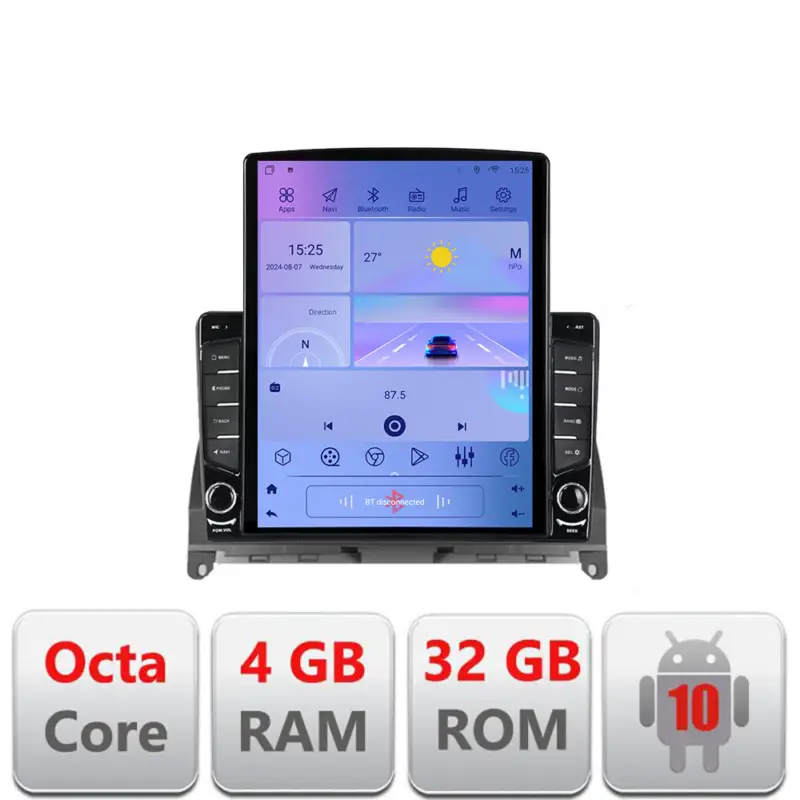 Comandă acum Navigatie Android Mercedes W204 2008-2012, ecran Tesla 9.7 inch, 4GB+32GB