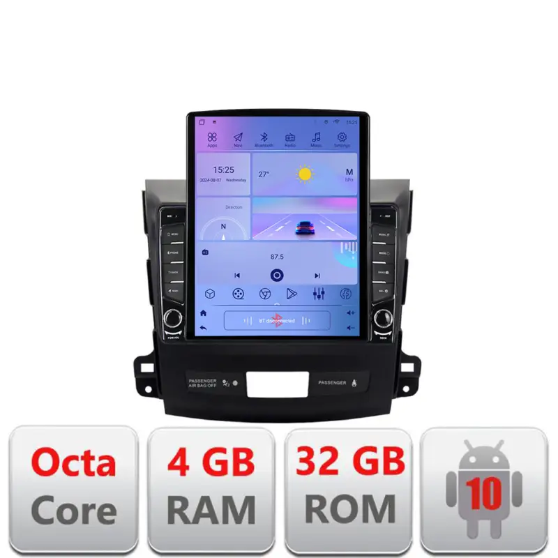 Preț promoțional Navigatie Android 9.7 inch pentru Mitsubishi Outlander 2007-2012, 4GB+32GB