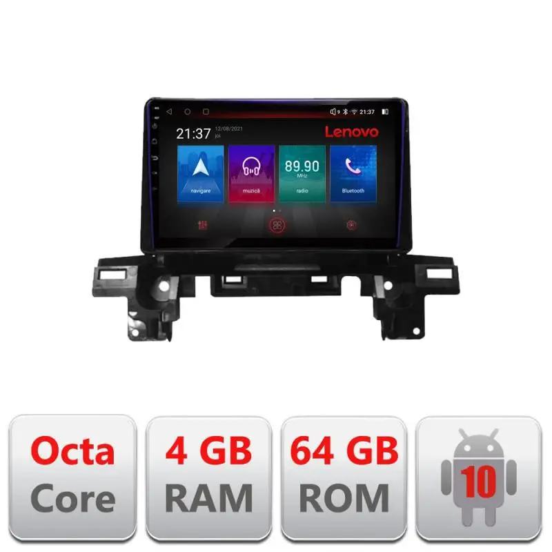 Preț mic Navigație Mazda CX-5 2018-2020 Android 10, 4GB RAM, 64GB, 4G, GPS