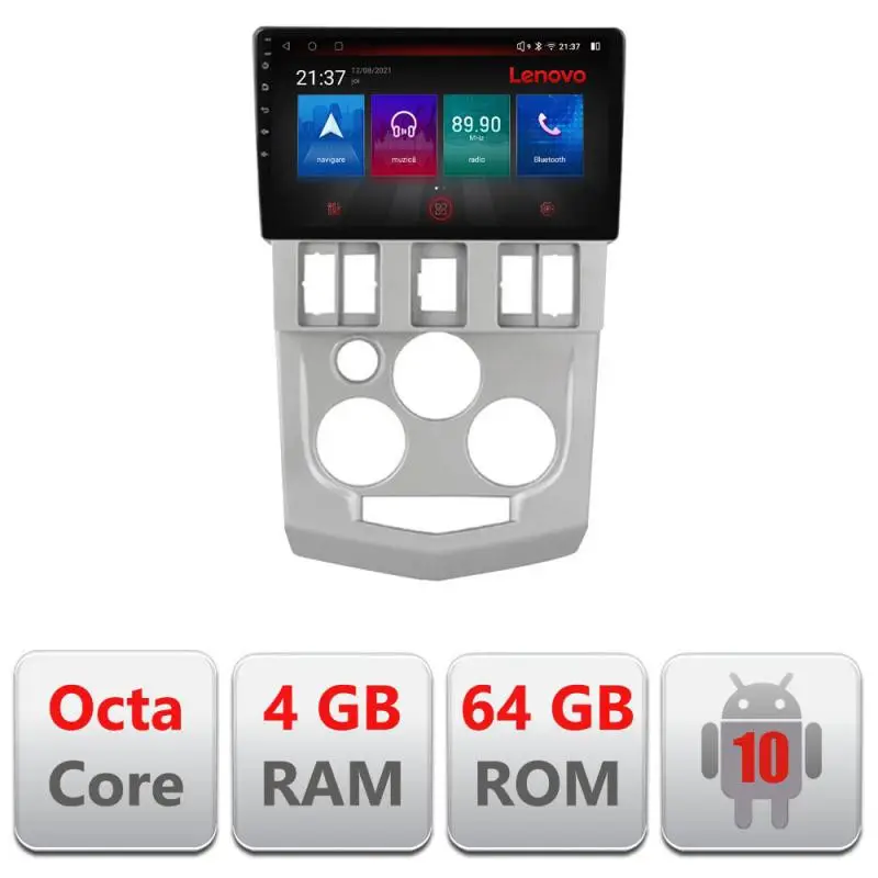 Ofertă de sezon Navigatie dedicata Dacia Logan 1 2003-2010 Android 4G GPS Bluetooth 4+64GB