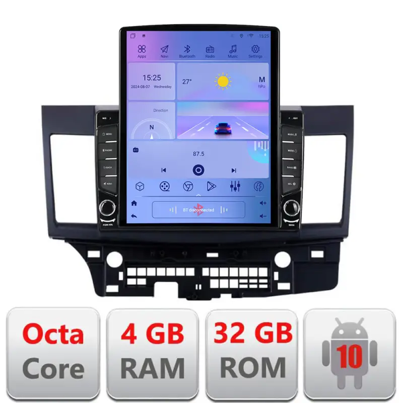Navigație Android Mitsubishi Lancer 2008+ 9.7 inch 4G GPS WiFi 4+32GB Chilipir