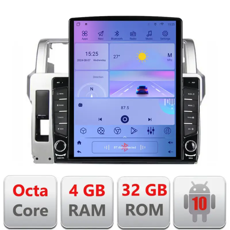 Navigatie Toyota Land Cruiser Prado J150 9.7 inch Tesla Android 10 GPS 4G Promoție