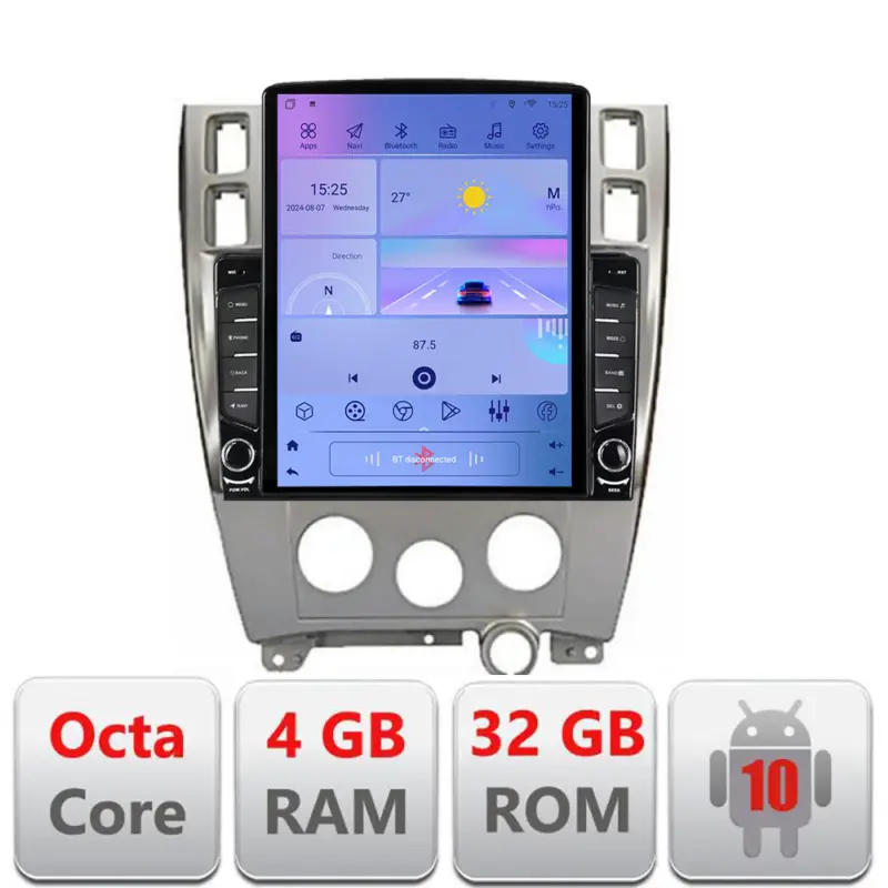 Navigație Hyundai Tucson 2004-2010 9.7 inch Android 4GB RAM 32GB 4G Preferatul clienților