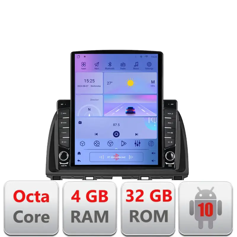 Navigatie Android Mazda CX-5 2012-2014, ecran Tesla 9.7 inch, 4GB RAM Super ofertă