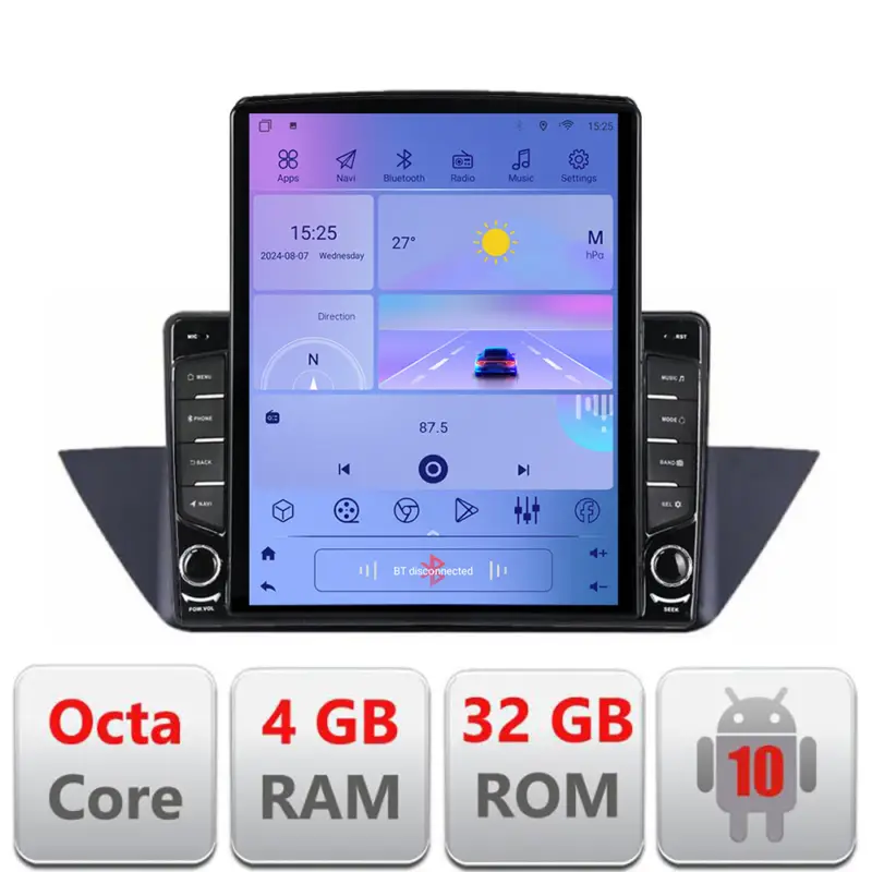 Discount Navigatie BMW X1 E84 cu ecran Tesla 9.7, Android, 4GB RAM si 32GB