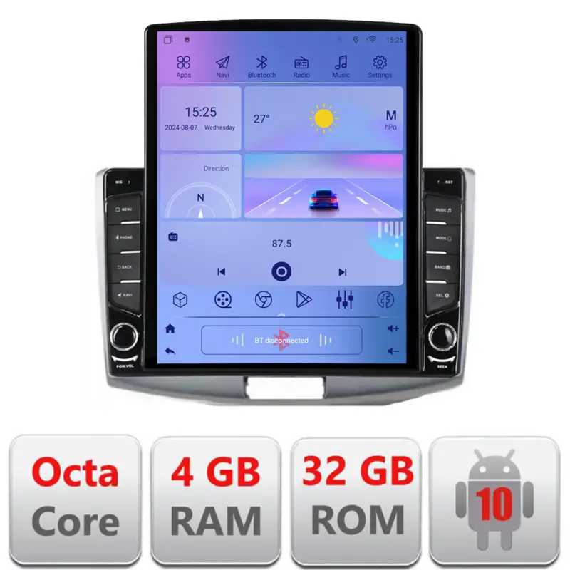 Navigatie Android VW Passat 2010-2015, ecran Tesla 9.7 inch, 4G, 4+32GB Ofertă limitată