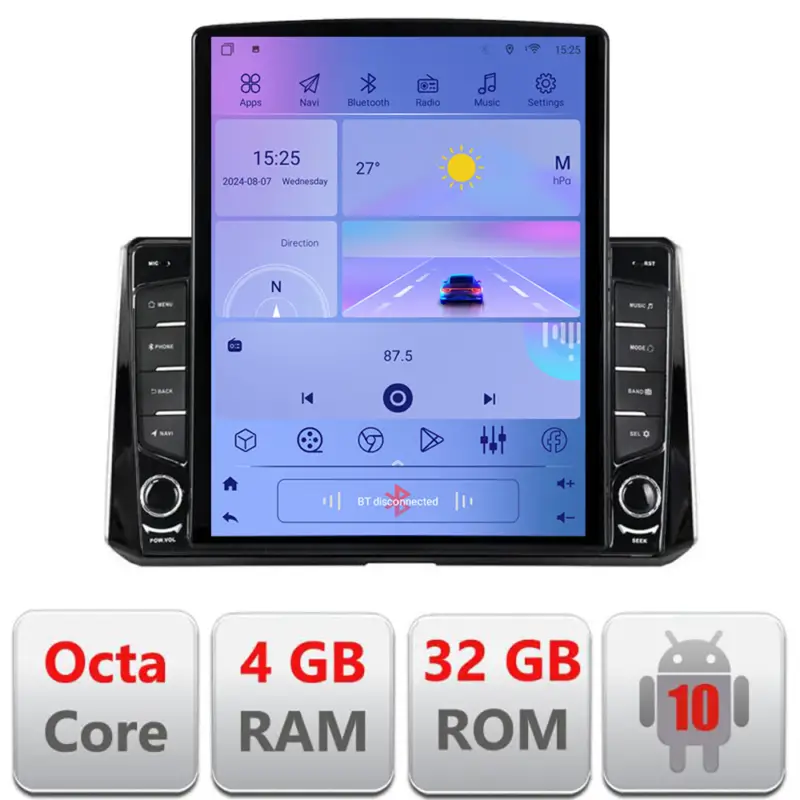 Transport gratuit Navigatie Toyota Corolla 2019+ ecran Tesla 9.7 inch Android 4GB/32GB