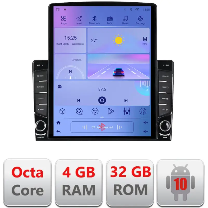 Navigație Android Fiat 500L 2012-2017, ecran Tesla 9.7", 4GB RAM, 32GB Reducere specială
